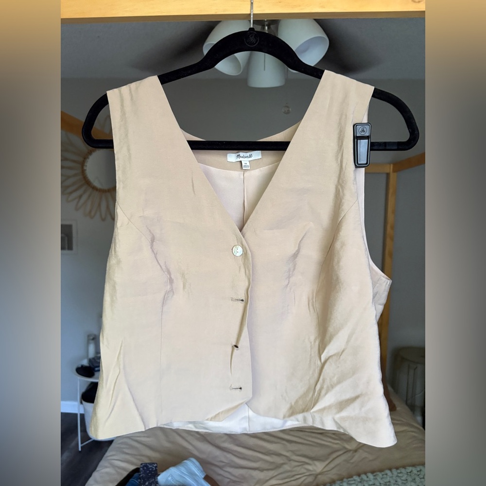 Madewell Cropped Vest